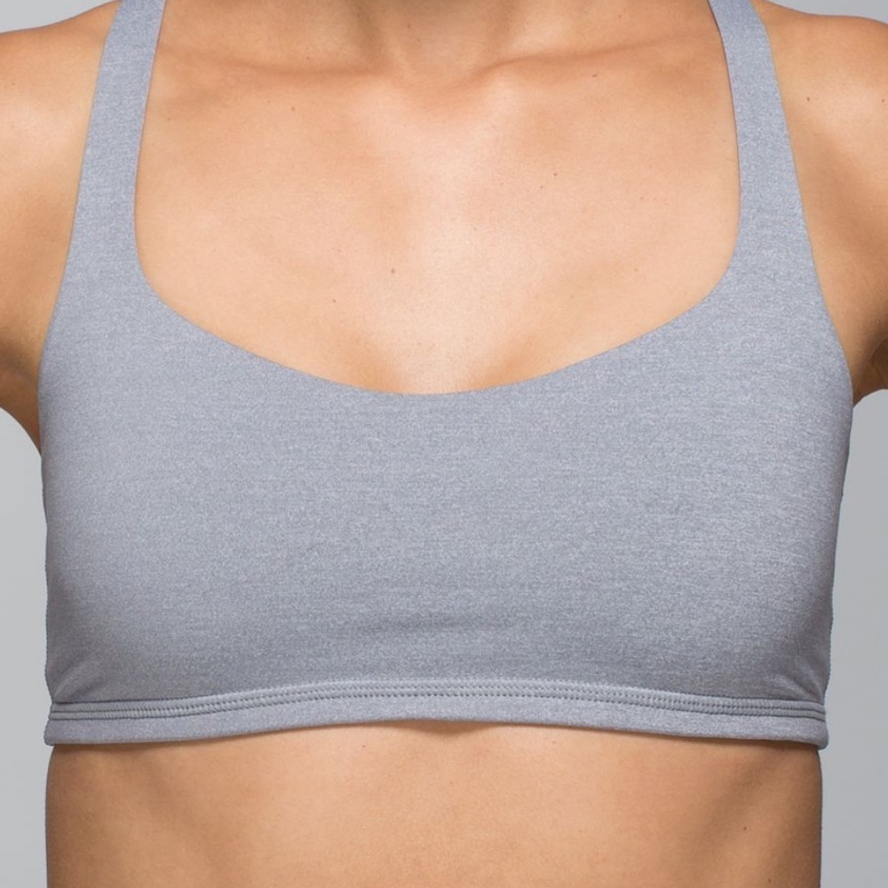 Lululemon Free to Be Sportsbra heathered slate